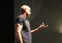 Antonio Pipio sul palco di Health Coaching