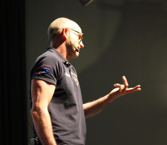 Antonio Pipio sul palco di Health Coaching